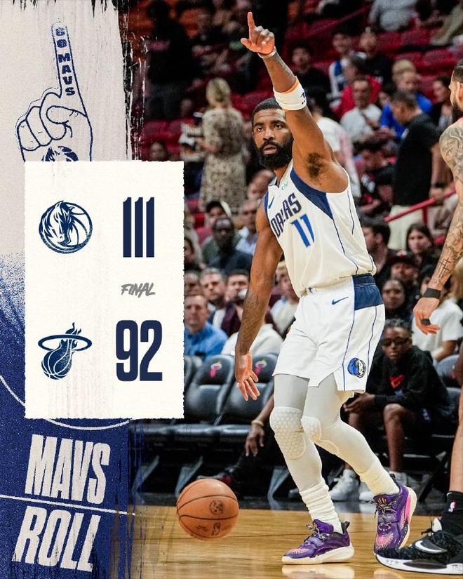 独行侠胜热火,占得关键胜利 独行侠胜热火,占得关键胜利